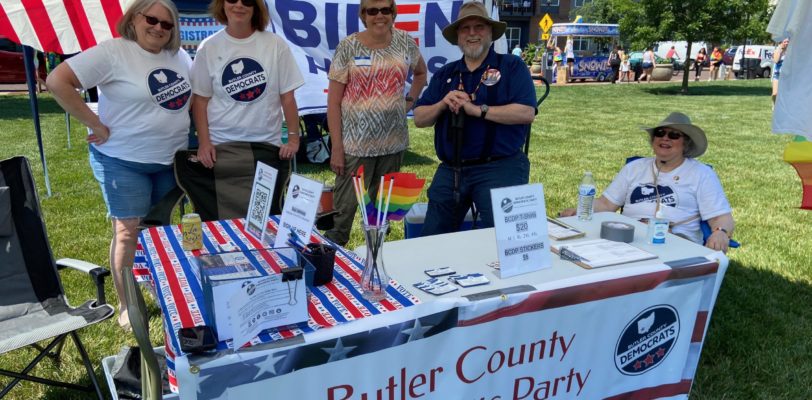 Butler County Dems at Hamilton Pride 2021